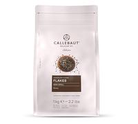Callebaut Selection Dark Chocolate Small Flakes Decorative Chocolate Topping for Cakes Desserts Pastry and Ice Cream 1kg
