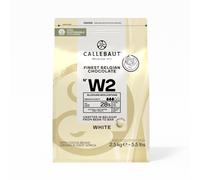Callebaut W2 Belgian Finest 28% White Chocolate Callets 2.5kg