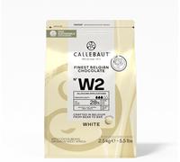 Callebaut W2 Belgian Finest 28% White Chocolate Callets 2.5kg