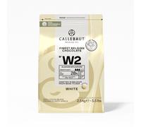 Callebaut W2 Finest Belgian White Chocolate Callets