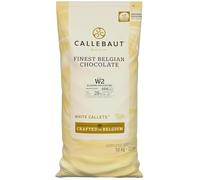 Callebaut W2 - White Chocolate (29.5%) Buttons - 10kg