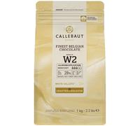 Callebaut W2 - White Chocolate (29.5%) Buttons 1kg