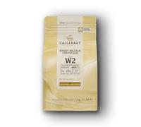 Callebaut W2 White Chocolate Callets, 1 kg
