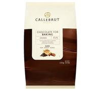 Callebauts Chocolate Baking Chunks Milk And Dark Chocolate 2.5KG Bags Cooking Chocolate (1x2.5kg Dark Chocolate)