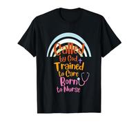Called by God Nurse RN Faith Filled Value Graphic T-Shirt, Men, Black, L
