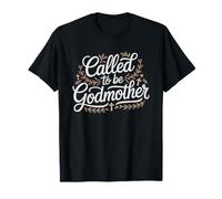 Called Godmother Spiritual Chosen God Mom Baptism T-Shirt