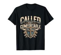 Called Not Comfortable Christian Faith T-Shirt
