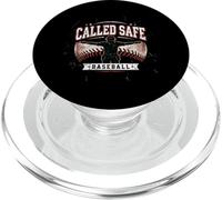Called Safe Christian Baseball Faith Cross Jesus PopSockets PopGrip for MagSafe