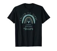 Called To Serve Boho Rainbow Leeds England Mission T-Shirt