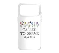 Called to Serve God Jesus Christian Bible Verse Mark 10:45 Case for iPhone 17 Pro Max