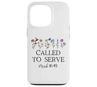 Called to Serve God Quote Christian Bible Verse Mark 10:45 Case for iPhone 13 Pro