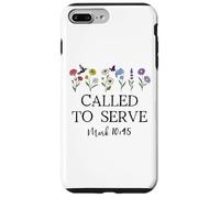 Called to Serve God Quote Christian Bible Verse Mark 10:45 Case for iPhone 7 Plus/8 Plus