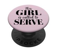 Called To Serve LDS Sister Missionary Quote PopSockets Adhesive PopGrip