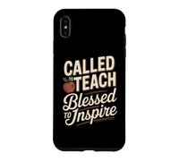 Called To Teach Blessed To Inspire Teacher Case for iPhone XS Max