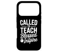 Called To Teach Blessed To Inspire Teacher Life Case for iPhone 17 Pro