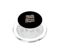 Called To Teach Blessed To Inspire Teacher PopSockets PopGrip for MagSafe