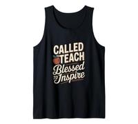 Called to Teach Blessed to Inspire Teacher Tank Top