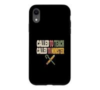 Called To Teach Called To Minister Christian Teacher Faith Case for iPhone XR