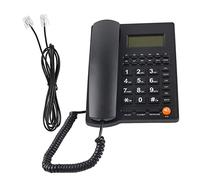 Caller ID Telephone with Dial Keys and Volume Control, Easy to Install for Office, Home, Hotel, Restaurant