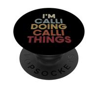 Calli Name Calli Personalized Name First Given PopSockets Adhesive PopGrip