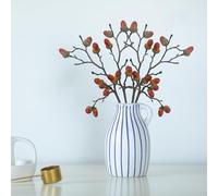 Callicarpa 12.6inch Artificial Oak Spray, Artificial Tree Branches with Fruit Artificial Acorn Branches,Spring Floral Arrangement for Wedding Home Decor(#2)