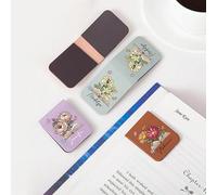 CALLIE Personalised Magnetic Bookmark with Name, Birth Flower Page Markers Book Marks Clip for Women Men, Christmas Birthday Readings Gift for Book Lovers Readers Bookworms (Birth Flower Butterfly)