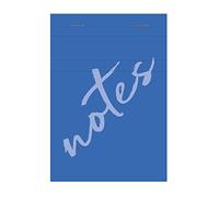 Calligraphe 15356C Un Carton de 20 Blocs Notes Agrafés en Tête Bleu (une Marque de Clairefontaine) - A6 10,5x14,8 cm - 100 Feuilles Petits Carreaux - Papier 60 g - Couverture Semi Enveloppante