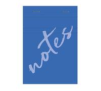 Calligraphe 15357C Un Carton de 40 Blocs Notes Agrafés en Tête Bleu (une Marque de Clairefontaine) - A7 7,4x10,5 cm - 100 Feuilles Petits Carreaux - Papier 60 g - Couverture Semi Enveloppante