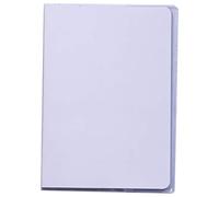 Calligraphe 73050C - Crystal Clear Notebook Protector - Size: A5 14.8x21 cm - 22/100th with Label Holder - Smooth Transparent PVC - Manufactured in France