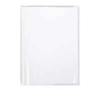 Calligraphe 73500C - A Crystal Clear Notebook Cover - Size: 24 x 32 cm - 22/100th with Bookmark Flaps - Smooth Transparent PVC - Manufactured in France
