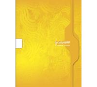 Calligraphe 7440C Lot de 20 Cahiers Agrafés (une Marque de Clairefontaine) - 24x32 cm - 32 Pages Unies Blanches - Papier 70 g - Couverture Carte Recyclée Vernie - Couleurs Aléatoires