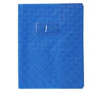 Calligrapher 72012C Blue Grain Diamond Notebook Protector - 17x22 cm - 18/100th with Label Holder - Opaque PVC