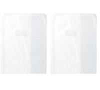 Calligrapher 72220C A Notebook Cover Grain Diamond Clear - A4 21x29,7 cm - 18/100th with Label Holder - Opaque PVC (Pack of 2)