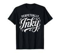 Calligrapher Hands Always Stained Ink Calligraphy Hobbyist T-Shirt