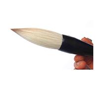 Calligraphy Brush Goat Hair Writing Brush Sumi Drawing Watercolor Kanji Brush(White)