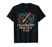 Calligraphy Practice Club for Lettering Artists and Students T-Shirt
