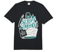 Calligraphy Script Lettering Practice Comfort Colors Adult Heavyweight T-Shirt