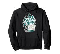 Calligraphy Script Lettering Practice Pullover Hoodie