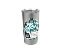 Calligraphy Script Lettering Practice Stainless Steel Insulated Tumbler