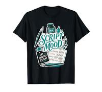 Calligraphy Script Lettering Practice T-Shirt