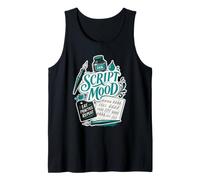Calligraphy Script Lettering Practice Tank Top