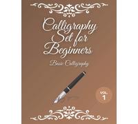Calligraphy Set for Beginners: 120 Sheet of Calligraphy Practice Paper Hand Lettering Workbook