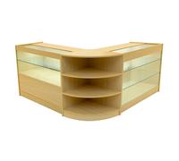 Calliope LED Shop Counter Set K1200, C1200 & LM60 - Maple Beige