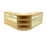 Monstershop Calliope Led Shop Counter Set K1500, C1500 & Lm60 - Maple In Beige Beige One Size