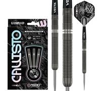 WINMAU Darts Callisto 22g 90% Professional Tungsten Steel Tip Darts Set with Dart Flights and Dart Shafts (Stems)