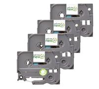 Callmenew Compatible Label Tape Replacement for Brother P-Touch Tapes TZ TZe-151 155 251 355 24 mm 0.94 Inch Laminated Label Tape for PT-P700 D450 D600 P750W P900W P910BT P900 P950NW 2430, Pack of 4
