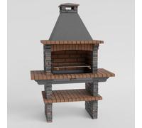 Callow 421D Mediterrani Slate Charcoal Masonry Bbq