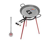 Callow Original Paella K07 Paella Cooking Set With 46Cm Polished Steel Paella Pan