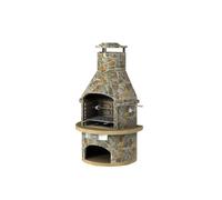 Callow Rondo Light Slate Masonry Charcoal BBQ in Light Stone Callow Light Stone
