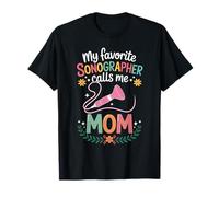 Calls Me Mom Medical Sonography Diagnostic Sonographer T-Shirt
